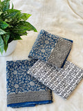 PURE COTTON UNSTICHED 3 PC SET